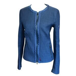 Postcard Black Fitted Women's Ski Jacket/Moto Style US 8 / 44